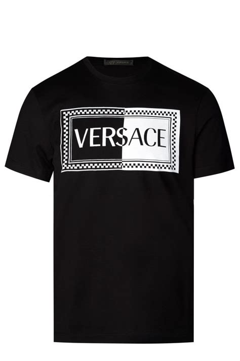 t shirt versace strass|Girl's Box Strass Logo T.